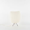 An Organic Mid-Century Bubble Beehive Tripod Lamp