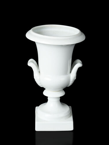 A White Porcelain Limoges Urn Vase