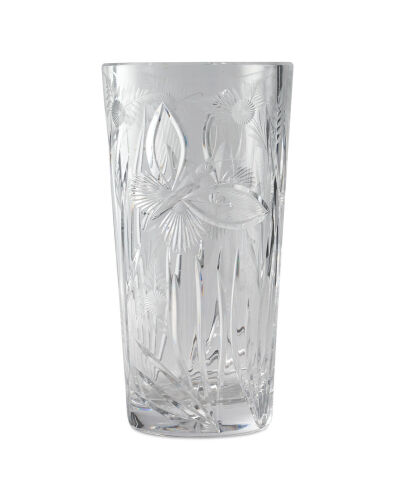 A Cut Crystal Vase