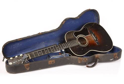 An Old American Acoustic Martin Coletti&nbsp;Guitar in a Case, C. 1940