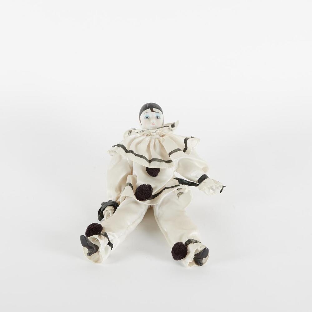 Pierrot porcelain clown doll sales
