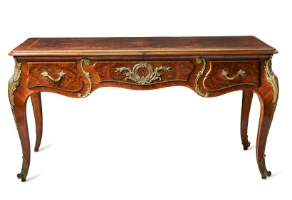 A Louis XV Style Bureau Plat