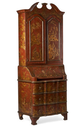 A Rare George I Bureau Bookcase