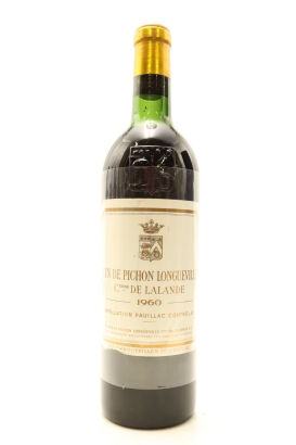 (1) 1960 Chateau Pichon Longueville Comtesse de Lalande, Pauillac