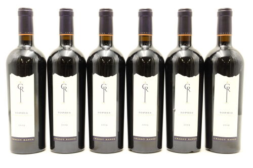 (6) 2009 Craggy Range Sophia Merlot, Gimblett Gravels [JR17.5] [RP95] [BC95]