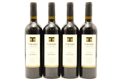(4) 2014 Te Whau The Point Cabernet Merlot, Waiheke Island [BC95]