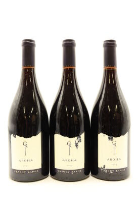 (3) 2014 Craggy Range Aroha Pinot Noir, Martinborough (STOL)