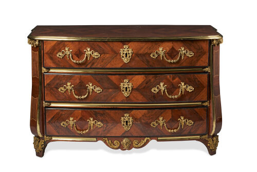 A Very Fine Louis XIV Commode, Attributed to Master Cabinetmaker Thomas Hache (1664-1747)