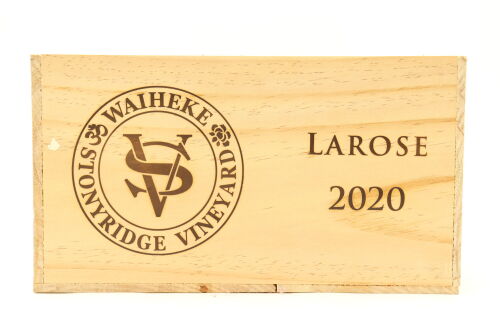(12) 2020 Stonyridge Vineyard Larose, Waiheke Island
