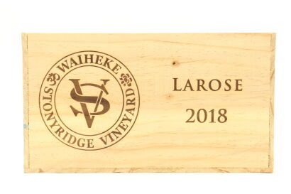 (12) 2018 Stonyridge Vineyard Larose, Waiheke Island (OWC)