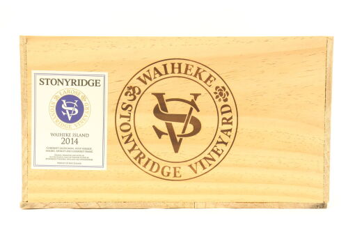 (12) 2014 Stonyridge Vineyard Larose, Waiheke Island (OWC)