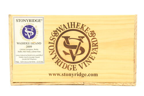 (6) 2009 Stonyridge Vineyard Larose, Waiheke Island (OWC)
