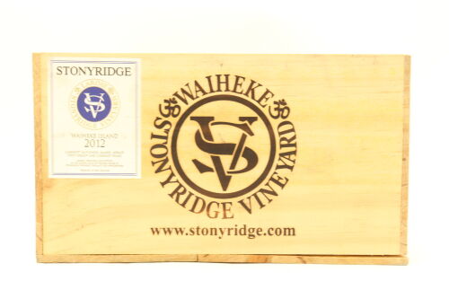 (12) 2012 Stonyridge Vineyard Larose, Waiheke Island (OWC)