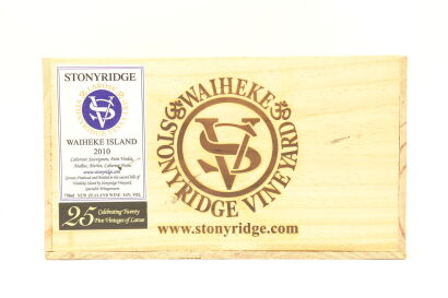 (6) 2010 Stonyridge Vineyard Larose, Waiheke Island (OWC)