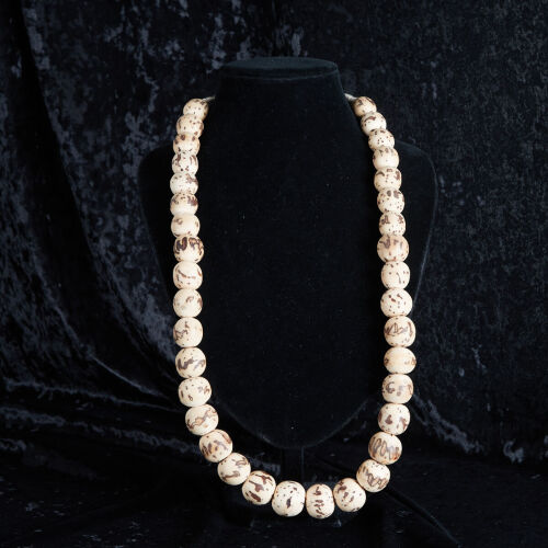 An African Wooden Bead Necklace