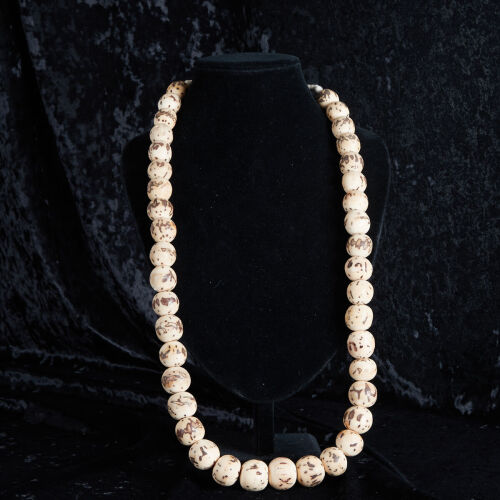 An African Wooden Bead Necklace