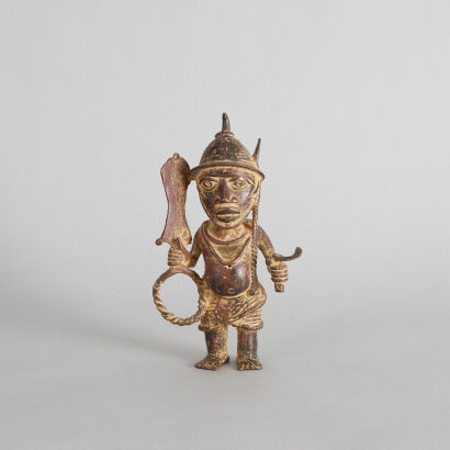 A Benin Warrior Figure from Nigeria