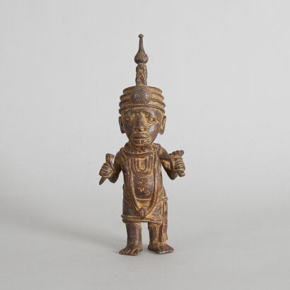 A Benin Warrior Figure from Nigeria