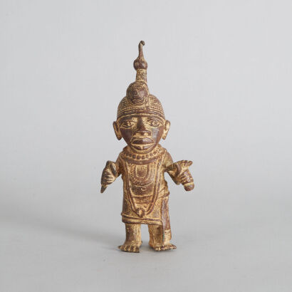 A Benin Warrior Figure from Nigeria