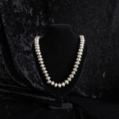 A Nickel Bead Necklace from Mali