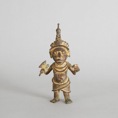 A Benin Warrior Figure from Nigeria