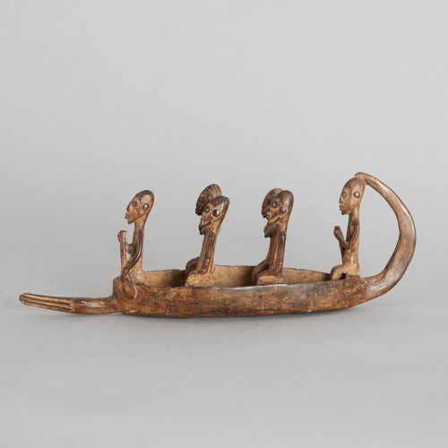 A Bronze Dogon Boat from Mali