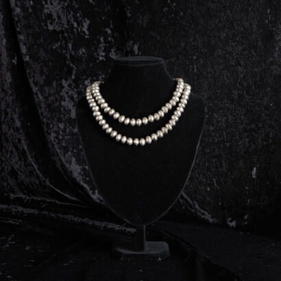 A Nickel Bead Necklace from Mali