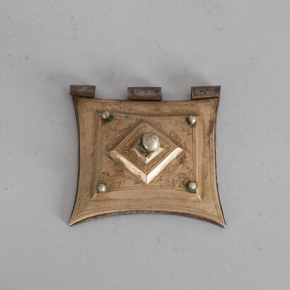 A Brass Tuareg Tcherot Talisman