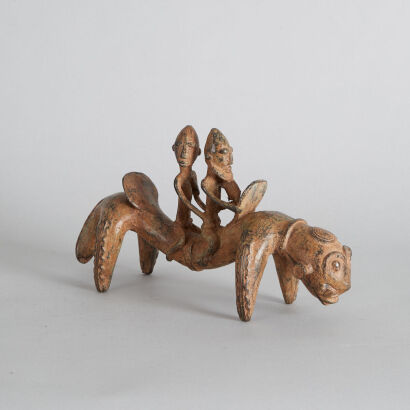 A Rider Figure on Quadruped