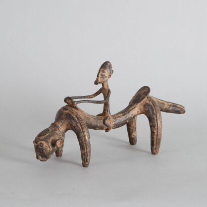 A Rider Figure on Quadruped