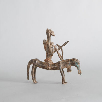 A Rider Figure on Quadruped