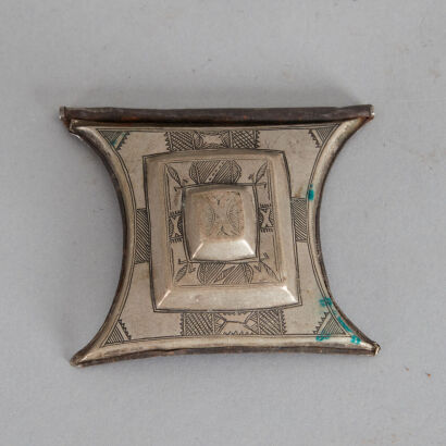 A Silver Tuareg Tcherot Talisman