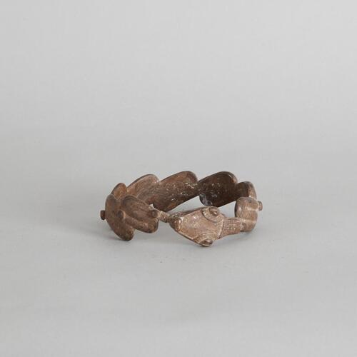 A Bronze Dogon Bangle from Mali