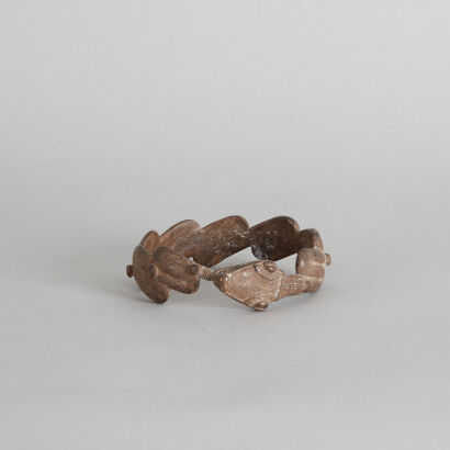 A Bronze Dogon Bangle from Mali