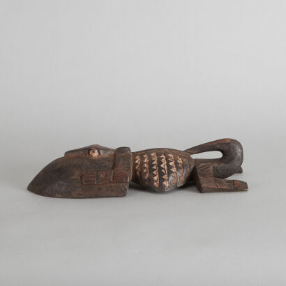 A Wooden Lizard Spoon from Mali