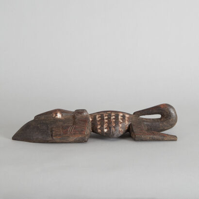 A Wooden Lizard Spoon from Mali