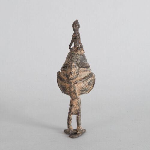 A Bronze Dogon Jar from Mali
