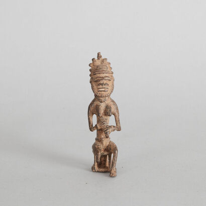 A Bronze Igbo Figure from Nigeria