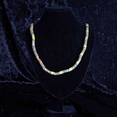 An African Trade Bead Necklace