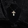 A Tuareg Silver and Onyx Necklace - 4