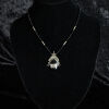 A Tuareg Onyx and Silver Necklace