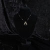 A Tuareg Onyx and Silver Necklace - 3