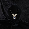 A Tuareg Agate and Silver Necklace