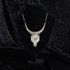 A Tuareg Silver and Onyx Necklace - 2