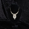 A Tuareg Onyx and Silver Necklace