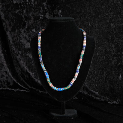 An African Trade Bead Necklace