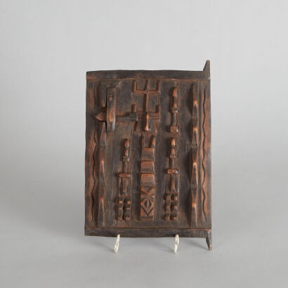 A Wood Carved Dogon Door from Mali
