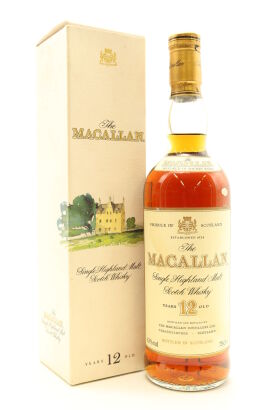 (1) The Macallan 12 Year Old Single Malt Scotch Whisky, 43% ABV, 750ml, circa 1980s