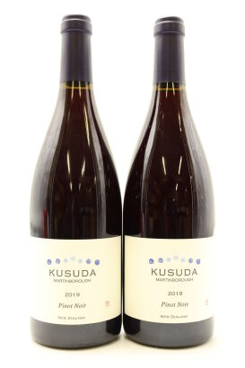 (2) 2019 Kusuda Pinot Noir, Martinborough [JR17.5]