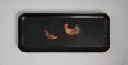 A Lacquer Tea Plate